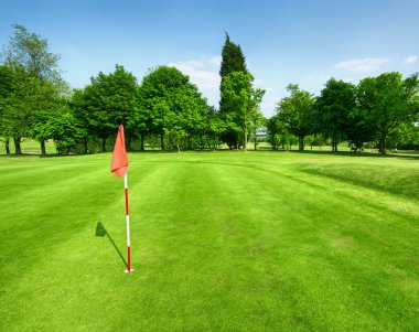 Golf course clipart