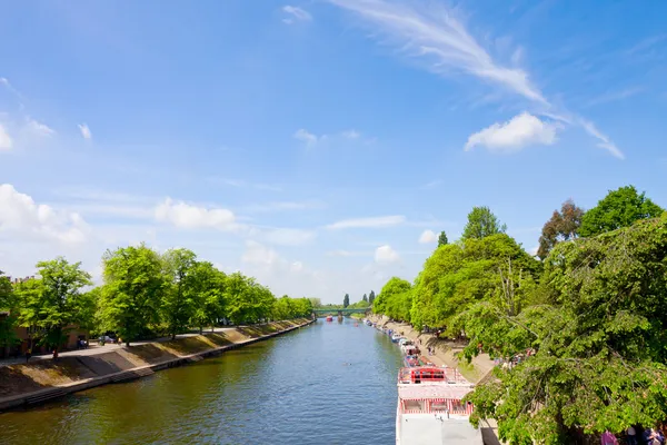 River Ouse in York - UK — Stock Photo, Image