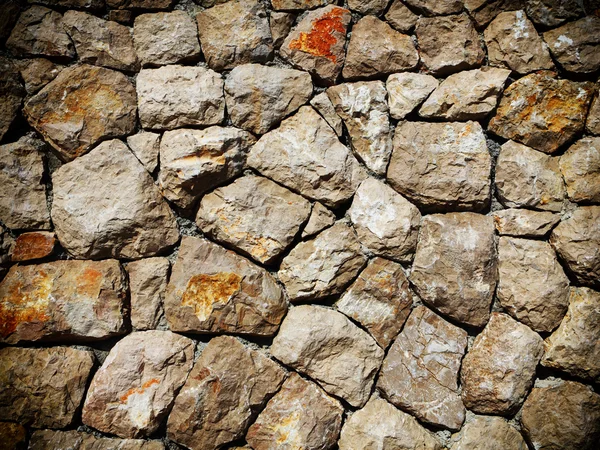 Sfondo del muro di pietra — Foto Stock