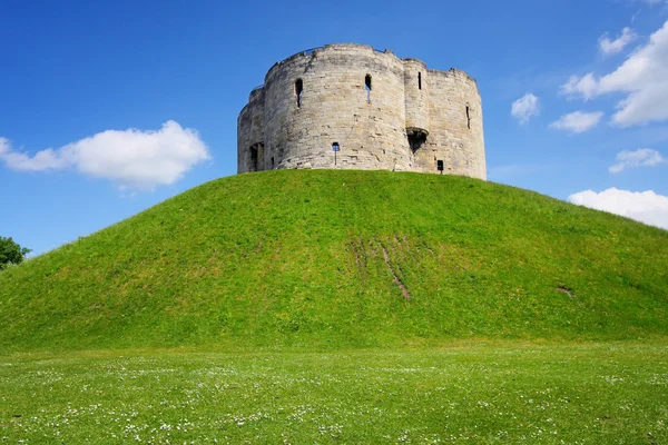 Clifford's Tower a York — Foto Stock