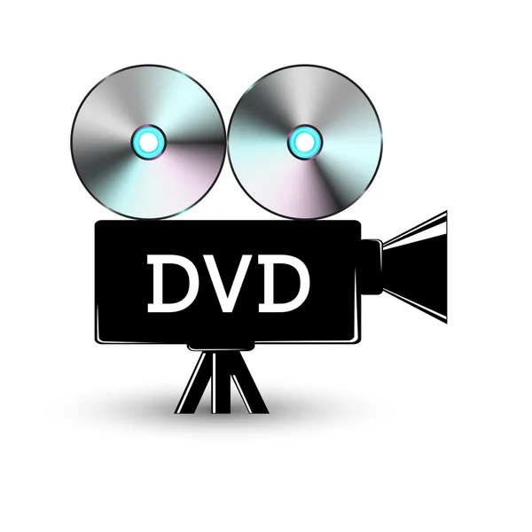 Dvd disc — Stockvector