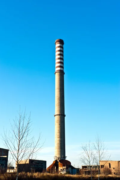 Průmyslový komín — Stock fotografie