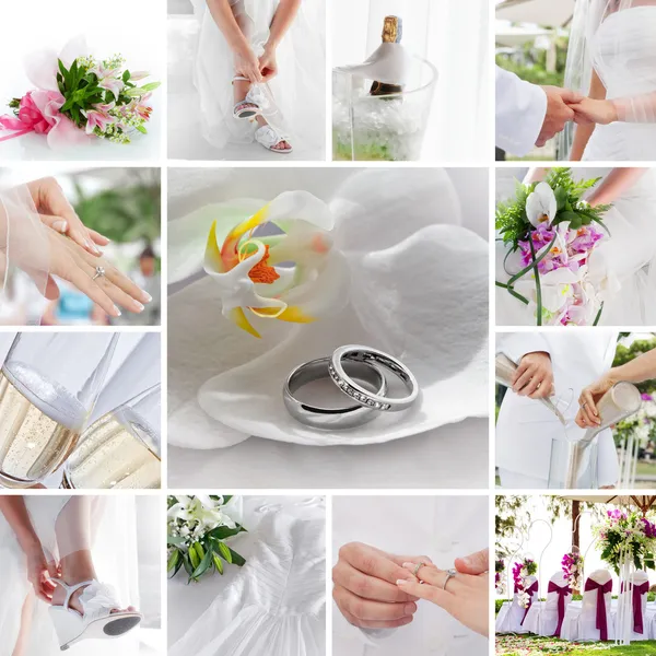 Bröllop mix — Stockfoto