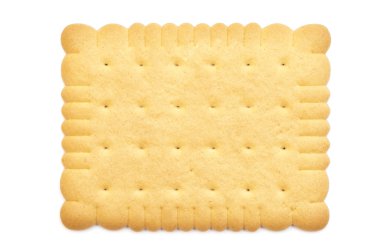 Biscuit with clipping path clipart