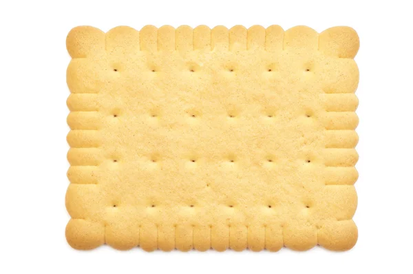 Biscuit with clipping path — Stock Photo, Image