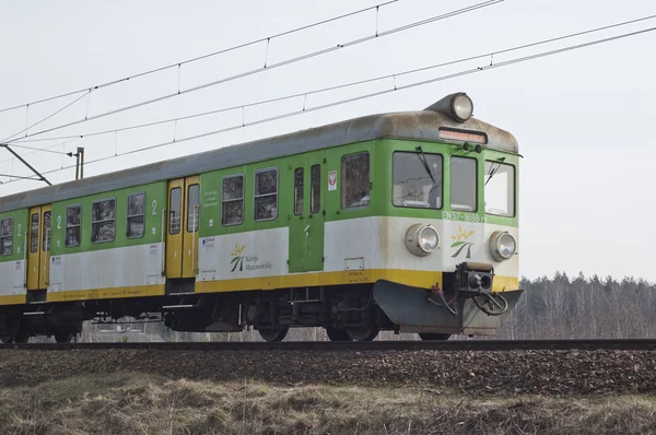 Поезд в Польше — стоковое фото