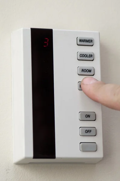 A légkondicionáló rendszer panel — Stock Fotó