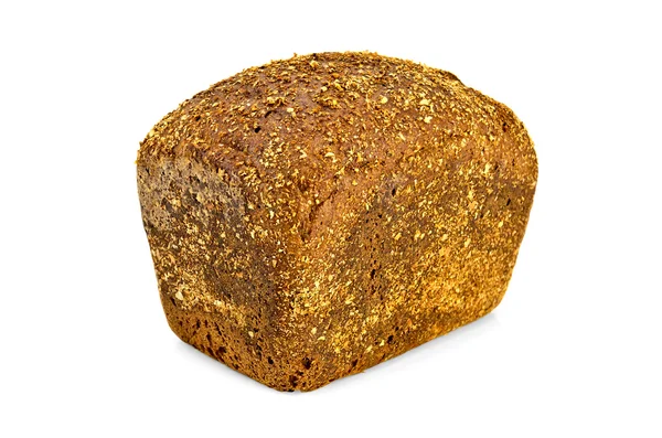 矩形的黑麦面包 — 图库照片