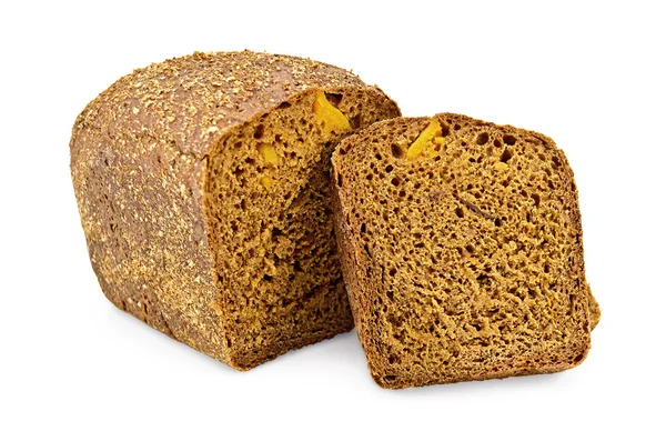 Rye roti dengan manisan buah — Stok Foto