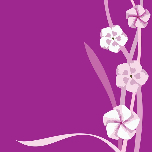 Rahmen lila — Stockvektor