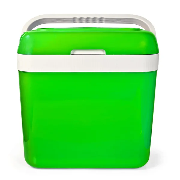 Green Car jääkaappi — kuvapankkivalokuva
