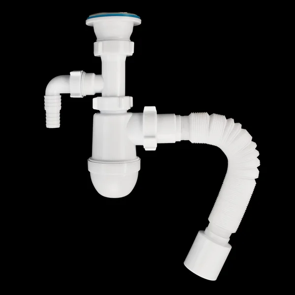 Drain fittings for sinks — Stock Photo, Image