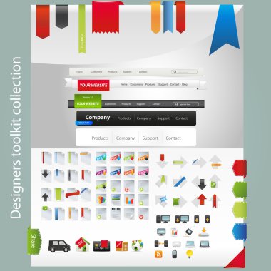 Web graphic collection clipart