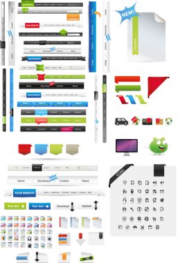 Web graphic collection clipart