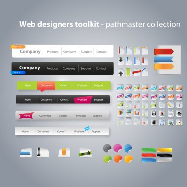 Web graphic collection clipart