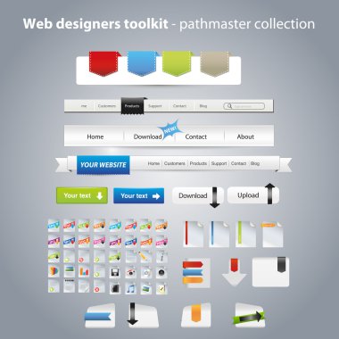 Web graphic collection clipart