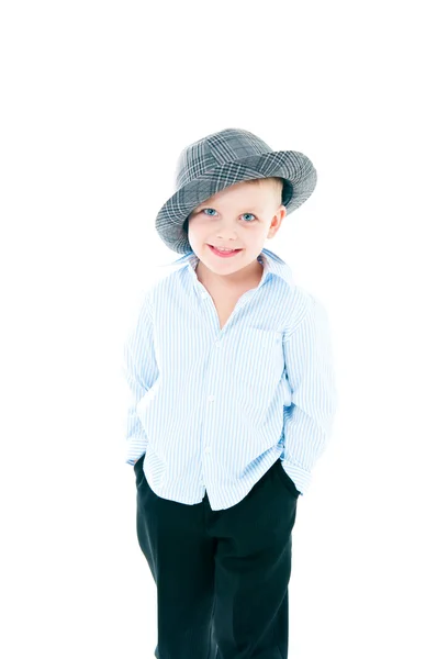 Boy in a hat — Stock Photo, Image
