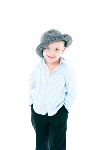 Ragazzo con un cappello — Foto Stock