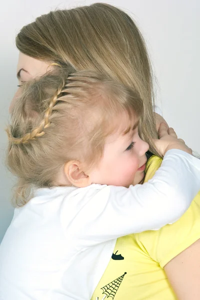 Mutlu anne ile bebek — Stok fotoğraf