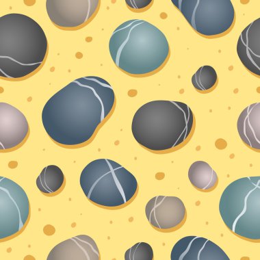 Seamless stone background 4 clipart