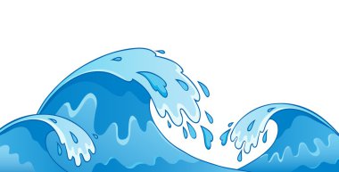 Waves theme image 1 clipart