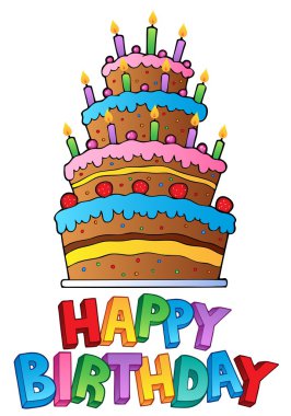 Happy Birthday topic image 2 clipart