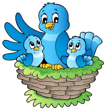 Bird theme image 3 clipart