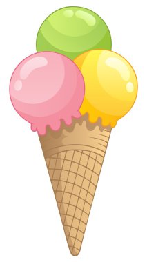 Ice cream theme image 1 clipart
