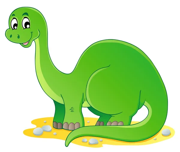 Dinoszaurusz téma kép 1 — Stock Vector
