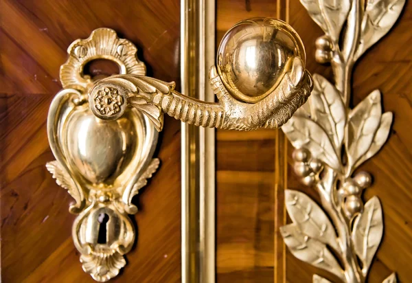 Stylish door handle. — Stock Photo, Image