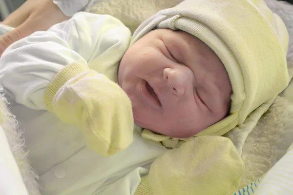 stock image Newborn baby in hospital