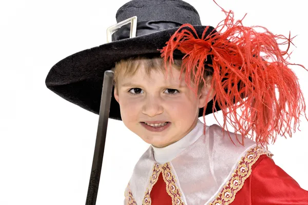 Garçon avec costume de carnaval — Photo