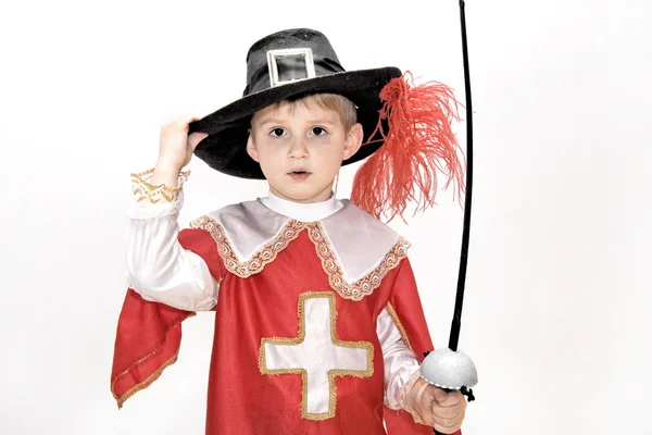 Boy with carnival costume — Stock Photo, Image