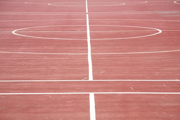 stock image Modern school sports field.