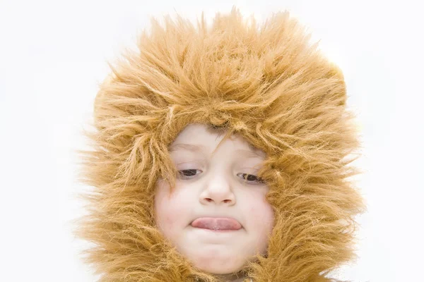 Niño vestido con traje de carnaval . — Foto de Stock
