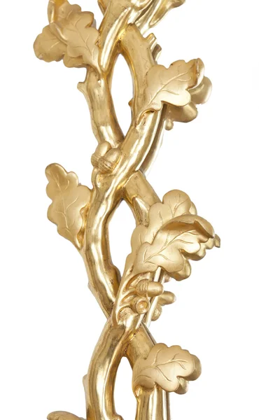 Zlatá květinový ornament. — Stock fotografie