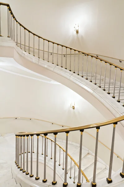 白い階段. — ストック写真