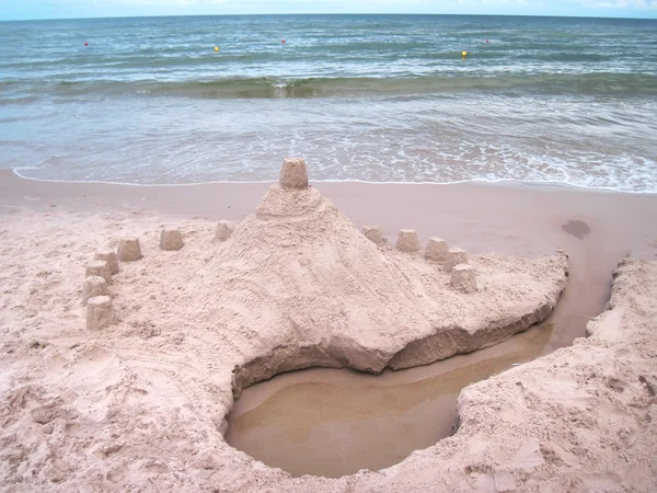 stock image Sandy castle.