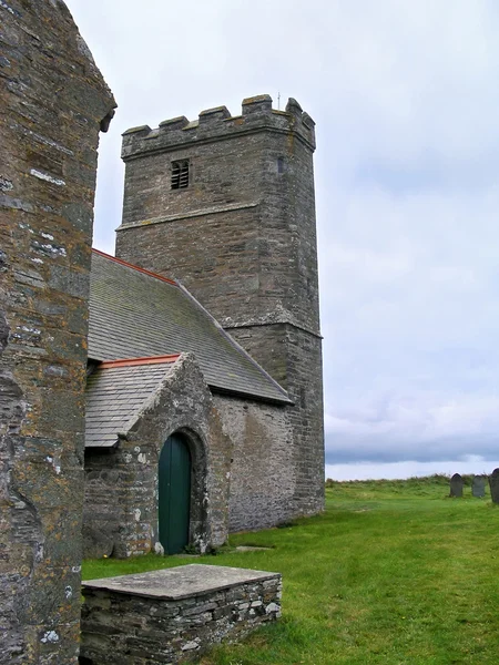 Vieille église de Tintagel — Photo