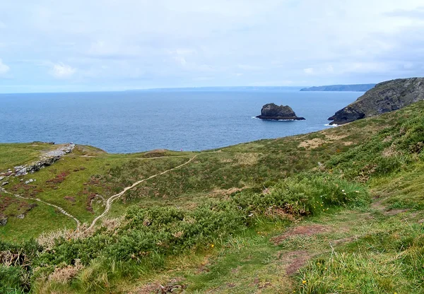 Kıyısında Cornwall'a — Stok fotoğraf