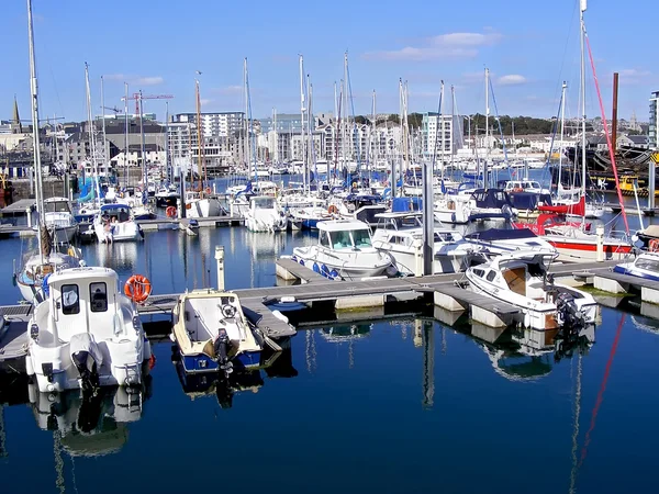 Hafen in Plymouth. — Stockfoto
