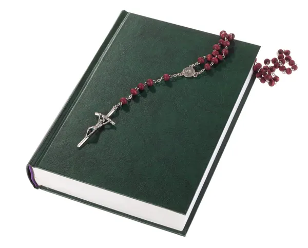 Rosaire sur la Bible — Photo