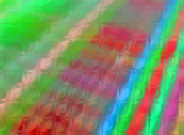 抽象彩虹玻璃多样性，内部的细节. — 图库照片