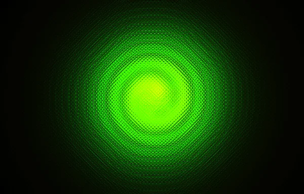 Verde abstracto sobre fondo negro, detalles científicos . — Foto de Stock