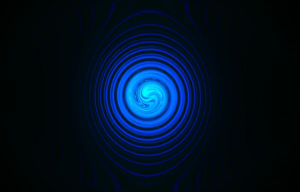 Abstract blue spiral galaxy, science details. — Stock Photo, Image