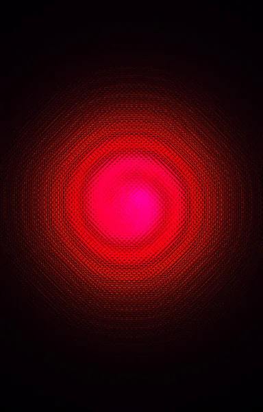 Red glass on black background, science details. — Stock Photo, Image