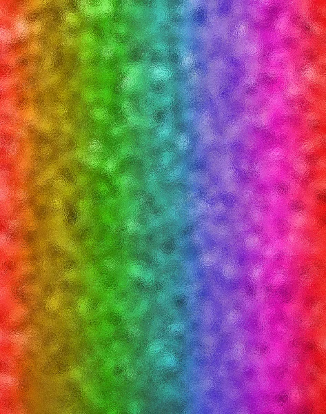 Nahaufnahme der Vielfalt von Regenbogenglas — Stockfoto