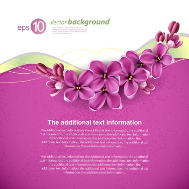 Spring background for the design clipart