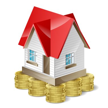 House and money clipart