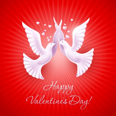 Background on Valentine clipart